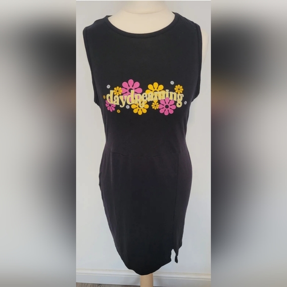 Missguided Petite Daydreaming Racer Mini Dress Size UK 12 - Picture 2 of 5